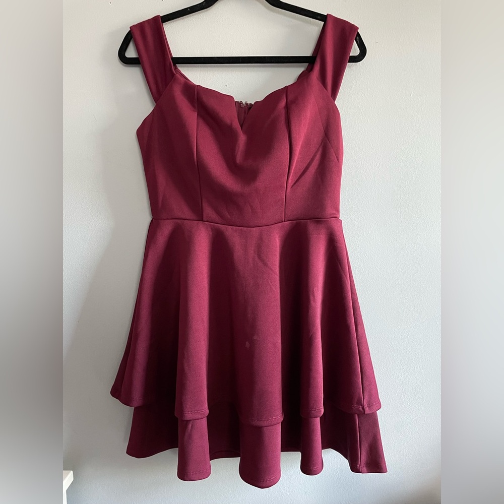 Row A Off Shoulder Mini Dress